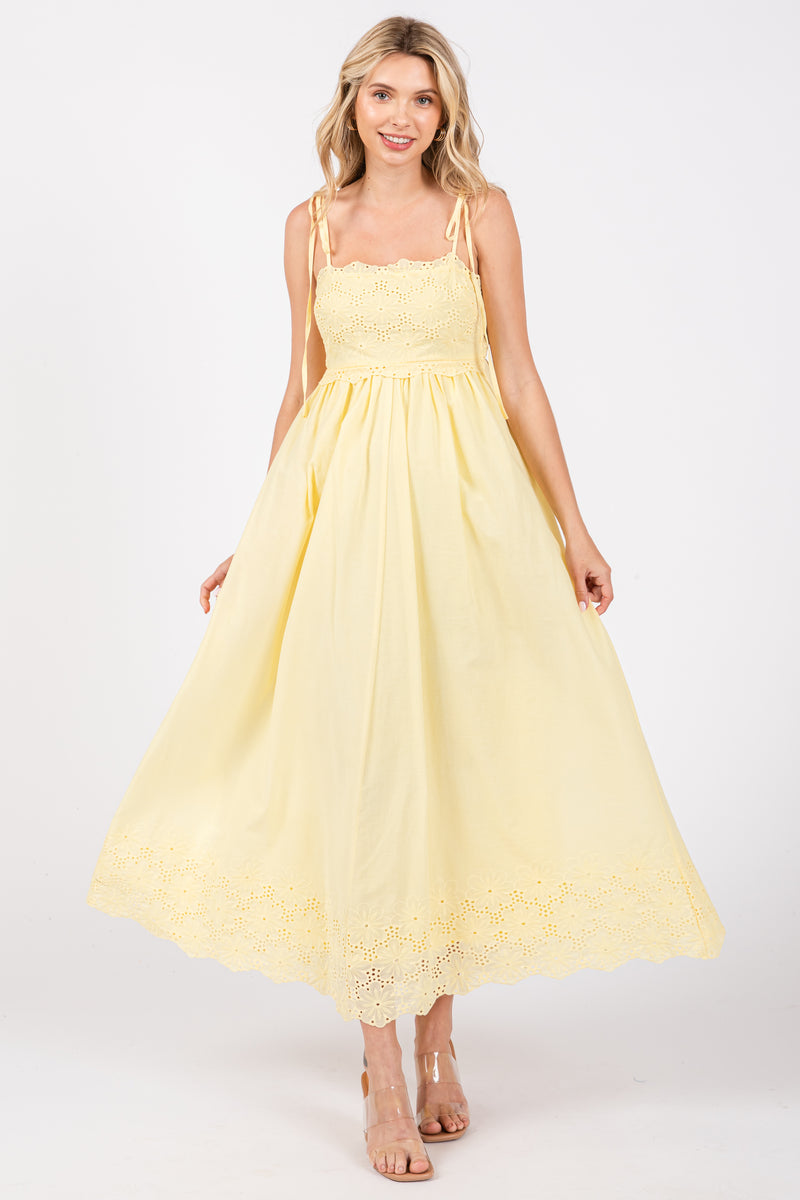 yellow dress shirt with tie