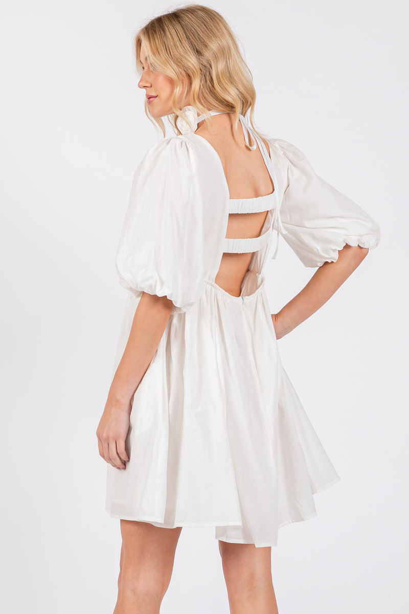 Memory Lane Babydoll Mini White
