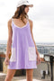 Lavender Skort Racerback Dress