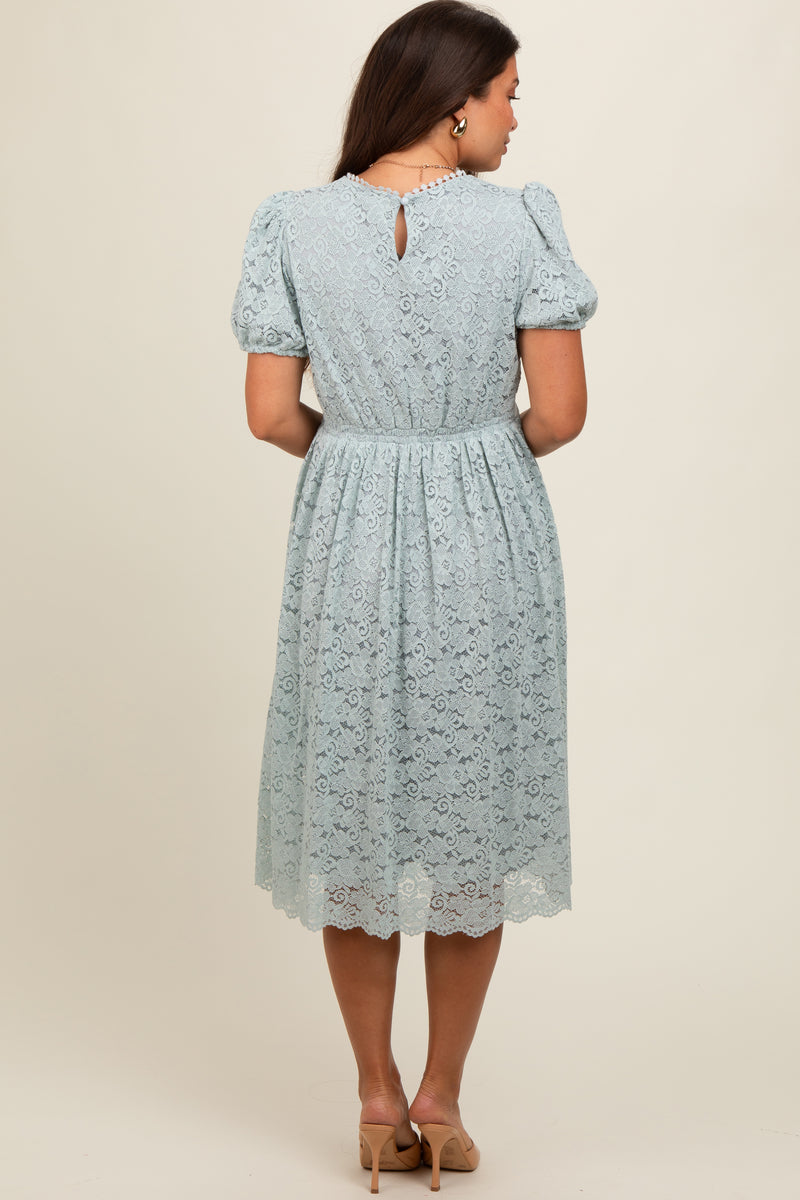 Arden Maternity Dress in Olive