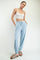 Light Blue Drawstring Jogger Pants