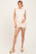 Cream Knit Sleeveless Sweater Shorts Maternity Set