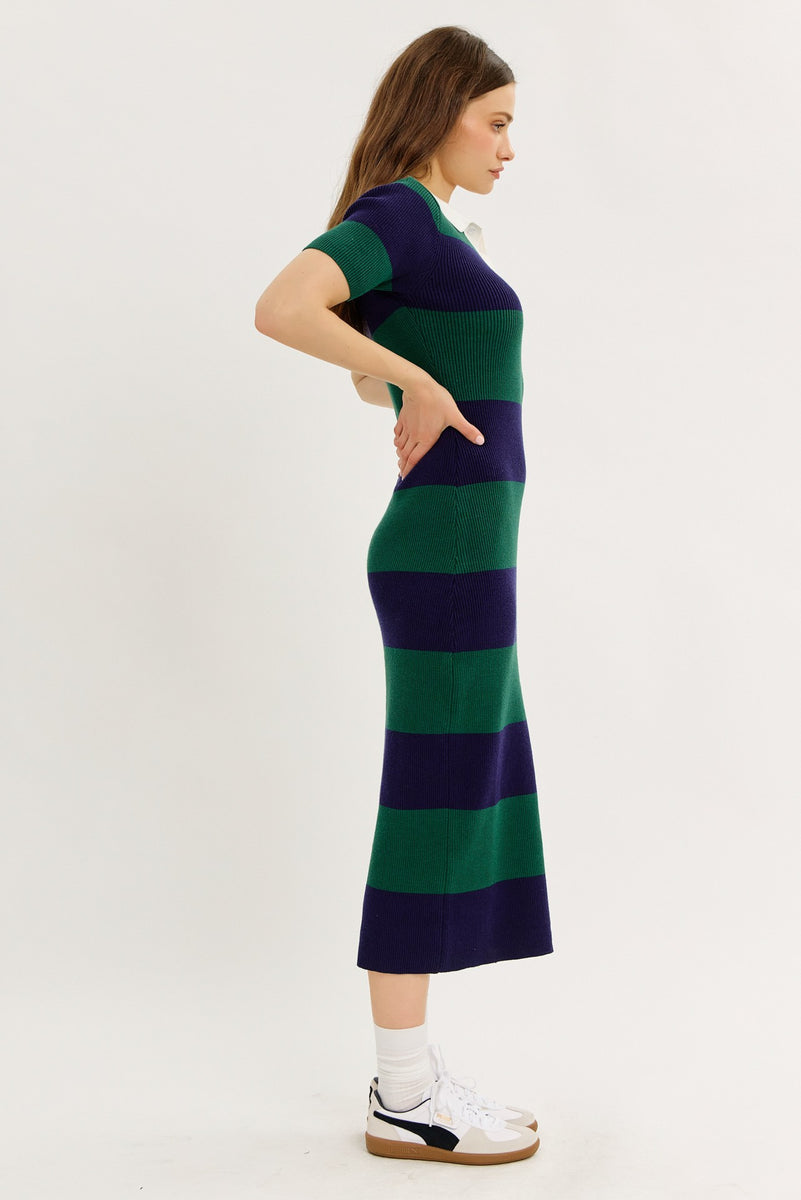 Polo Dress - Green main image 0