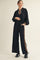 Black Contrast Trim Sweatpants
