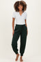 Forest Green Maternity Jogger Pants