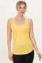Yellow Button Front Tank Top
