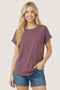 Light Plum French Terry Top