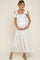 Purple Floral Smocked Tiered Maternity Maxi Dress