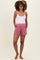 Berry Mineral Wash Terry Maternity Short