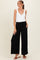 Black Maternity Wide Leg Pant