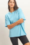 Blue Crew Neck T-Shirt