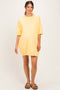 Butter Milk Oversized Maternity T-Shirt Dress