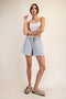 Light Grey Cotton Lounge Short