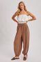 Latte Tie Hem Pants