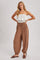 Latte Tie Hem Pants