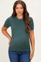 Hunter Basic Short Sleeve Maternity Sweater Top