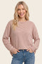 Red Striped Long Sleeve Top
