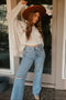Ivory Speckled Oversized Sweater