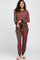 Red Plaid Pajama Set