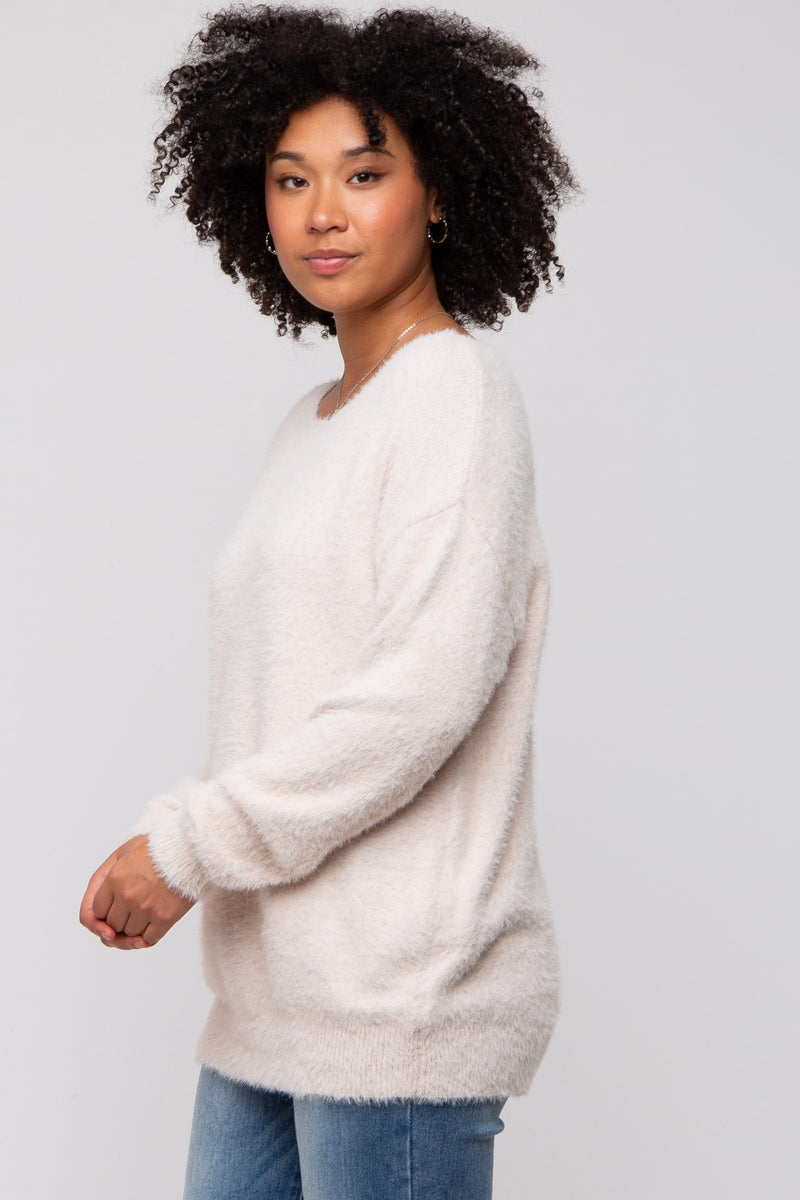 Twisted Confetti Boat Neck Sweater