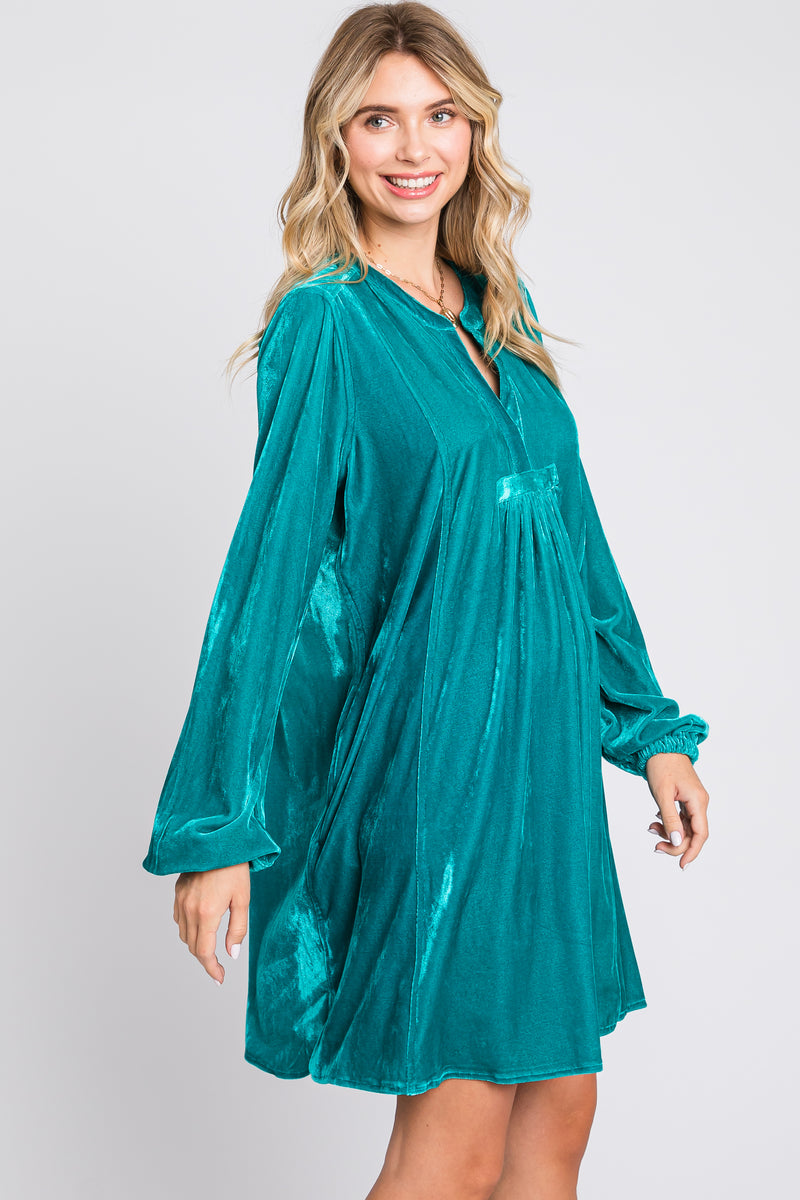 JPALM Custom velvet and vinyl dress