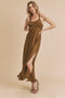 Bronze Maxi Dress