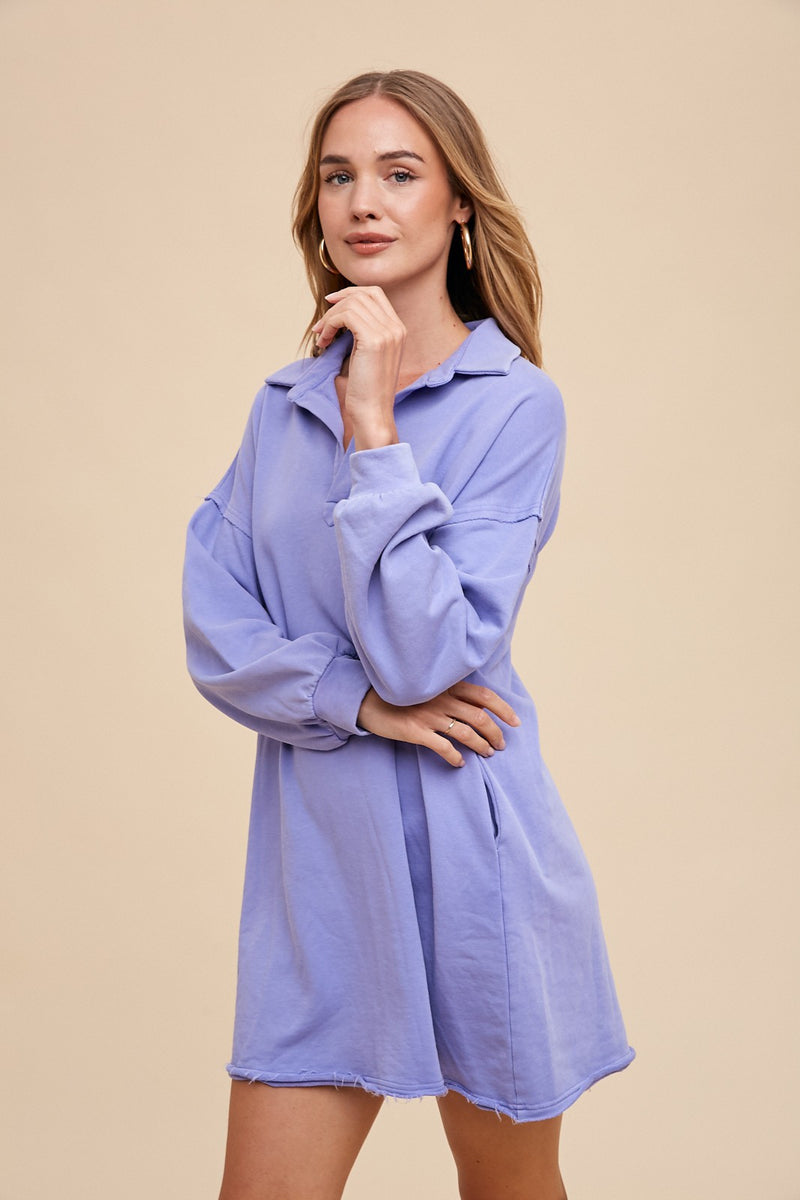 Raw Edge Dress