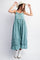 Jade Embroidered Vintage Wash Midi Dress