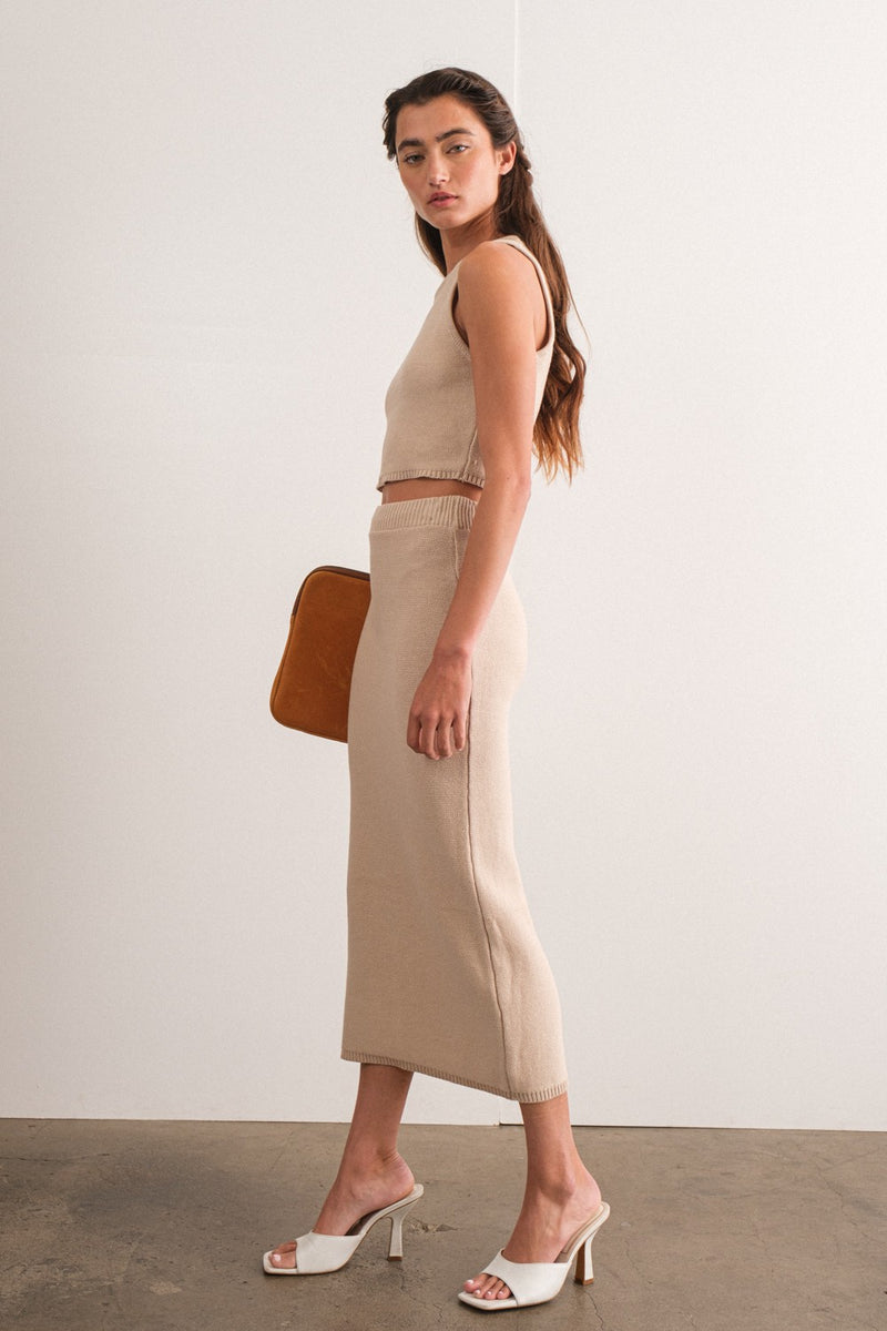 Flawless Skirt Taupe