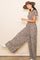 Mocha Floral Jumpsuit