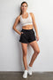Black Terry Shorts