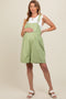 Mint Maternity Overalls