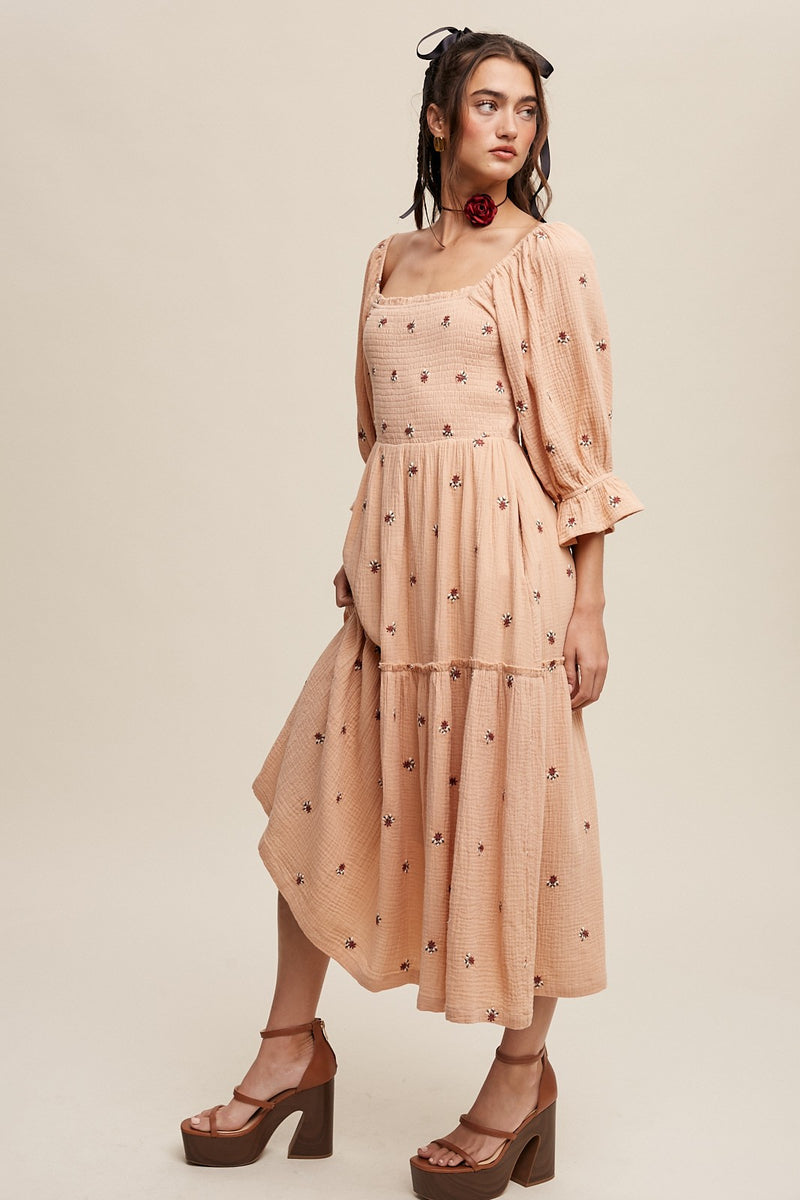 Blush Cotton Oversized Dress main image 1