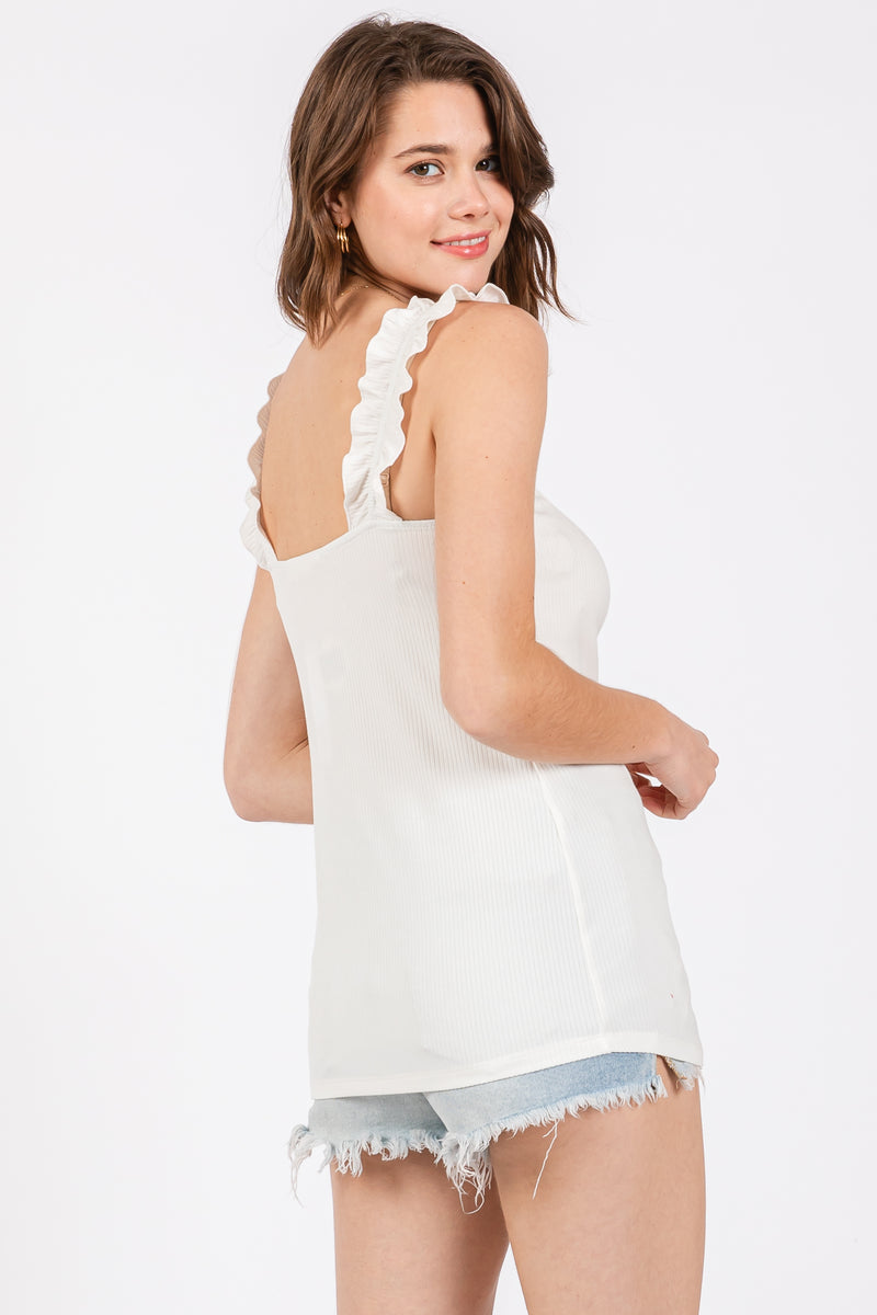 V-Strapless Ruched Top in Pink main image 0