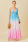 Multi Color Ombre Sleeveless Dress