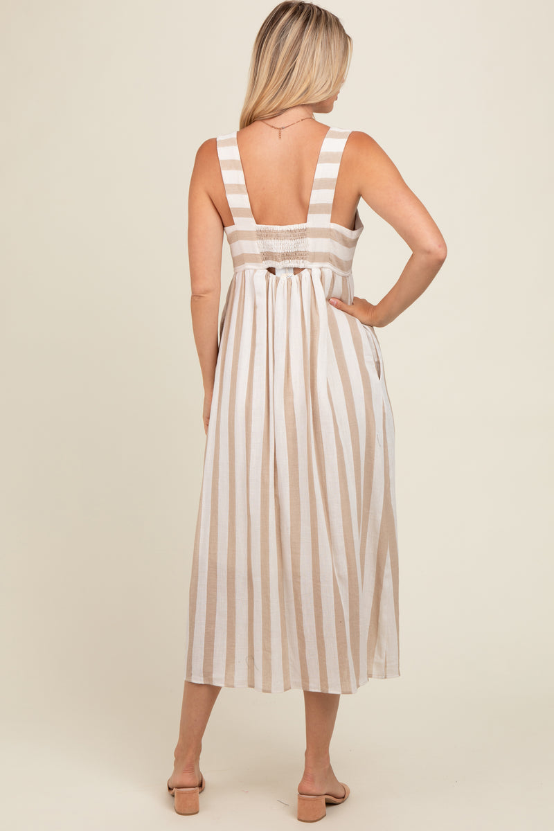 Strass Dress beige