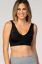 Black Seamless Bralette