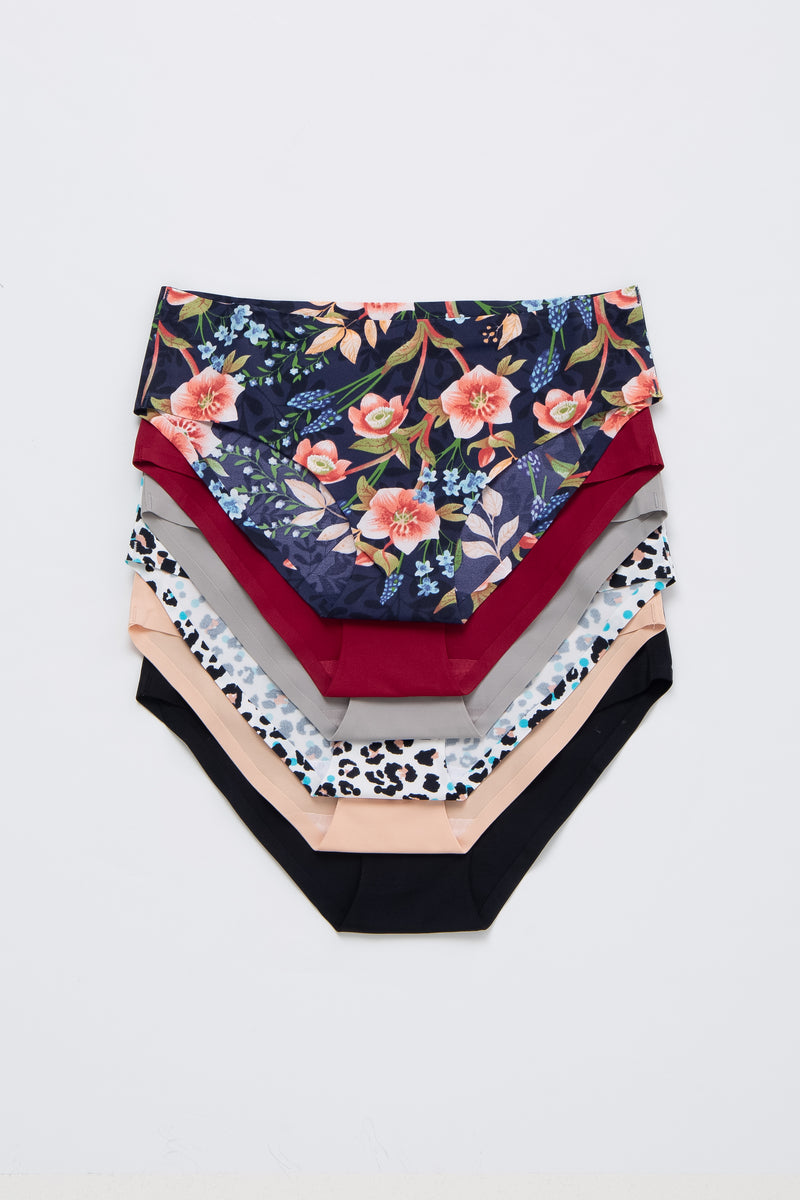 MultiColor Seamless Maternity Underwear Set PinkBlush