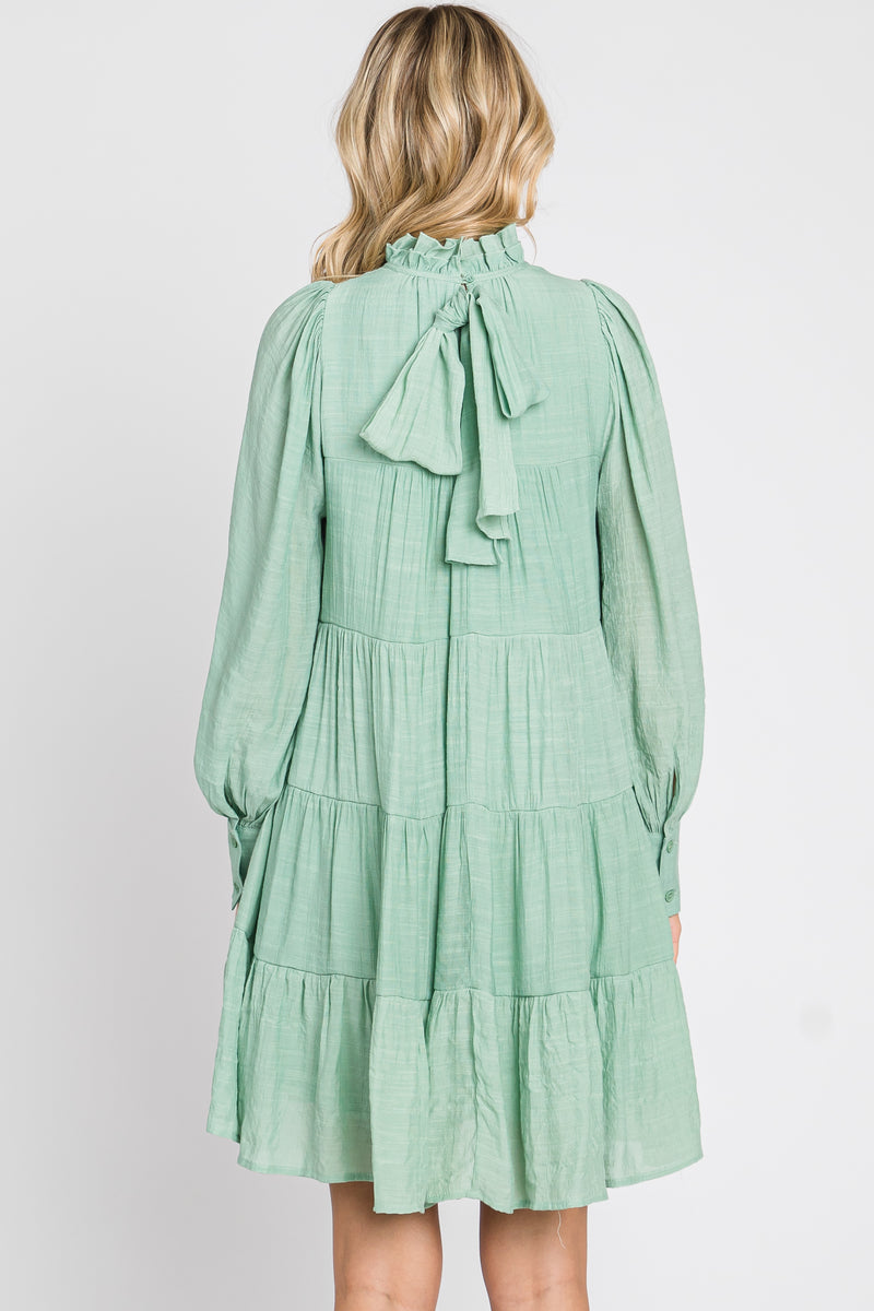 Sage Double Twirl Dress main image 0