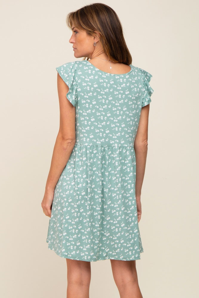Bloom Dress in Mint