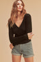 Black Sweater Cardigan