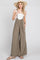 Olive Washed Woven Suspender Style Jumpsuit