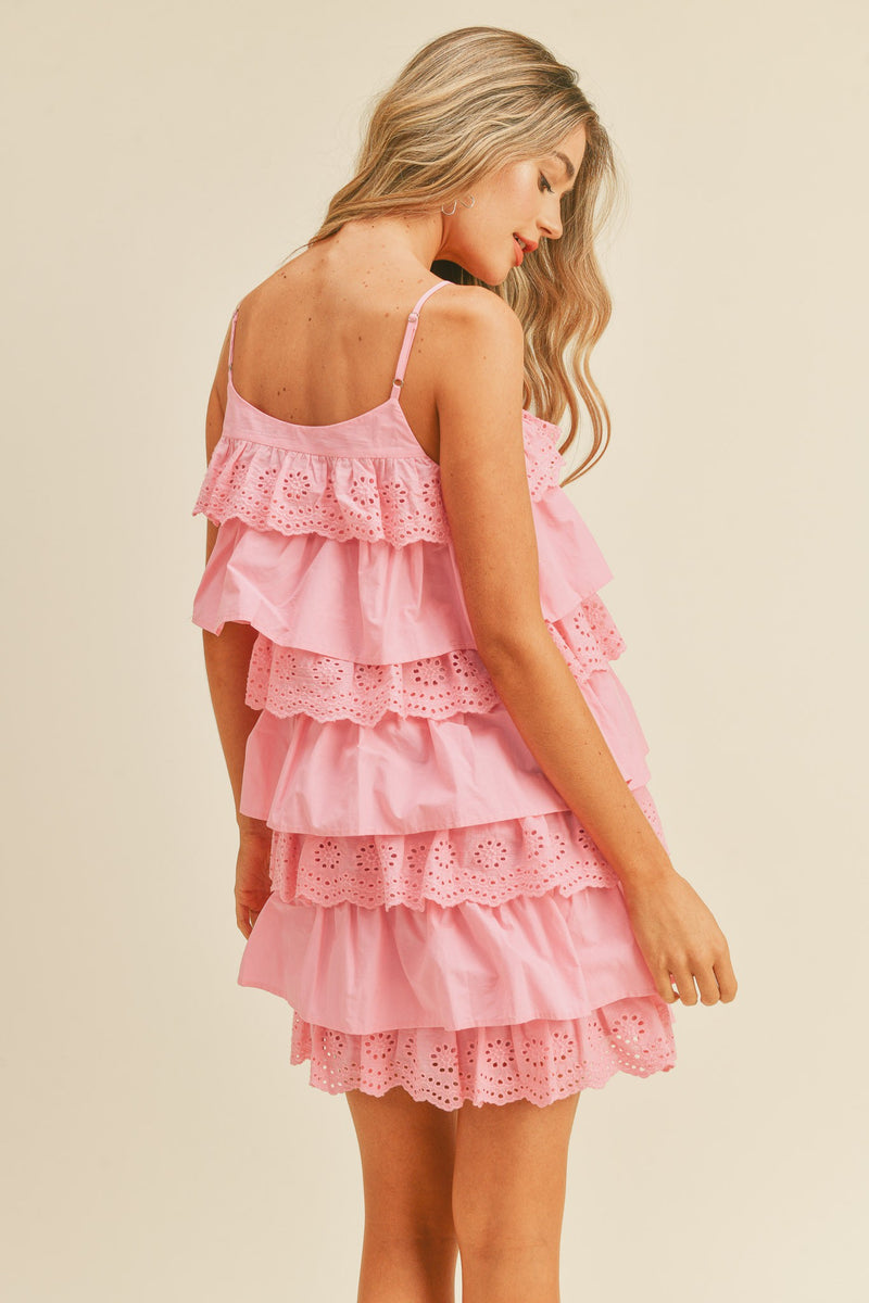 Miami Beach Layered Tiered Dress main image 0