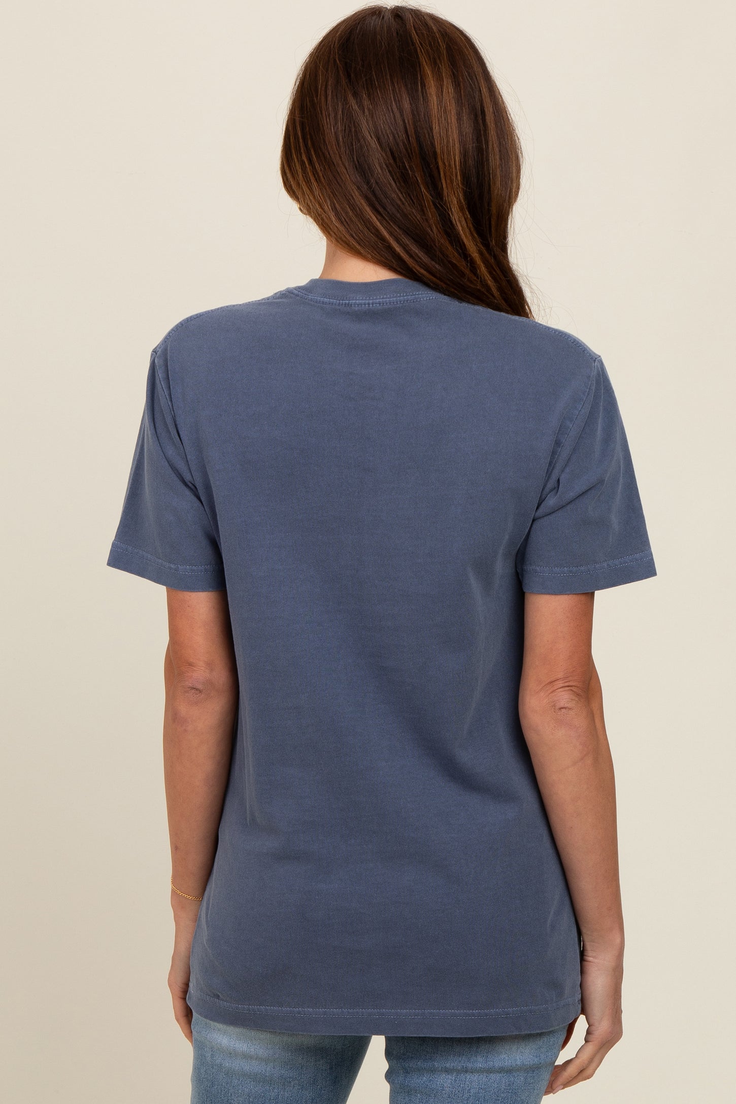 Navy Blue Basic T-Shirt