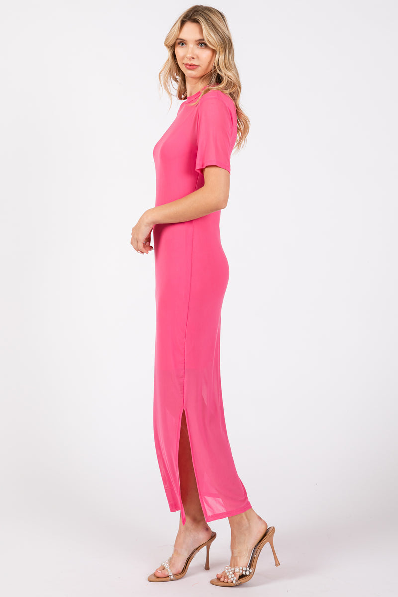 leather tie up dress Lila Burgundy Faux Leather Plunge-Neck Maxi Dress With Split – Club L  London