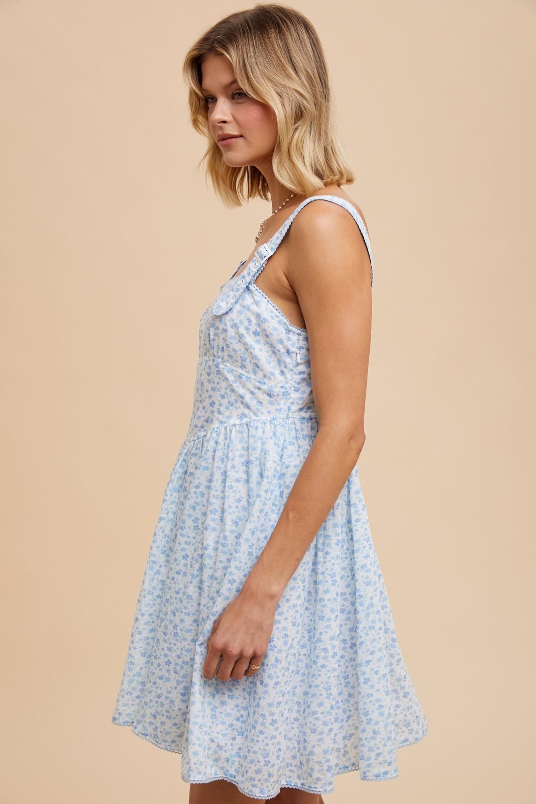 apron style mini dress By Anthropologie Apron-Style Mini Dress