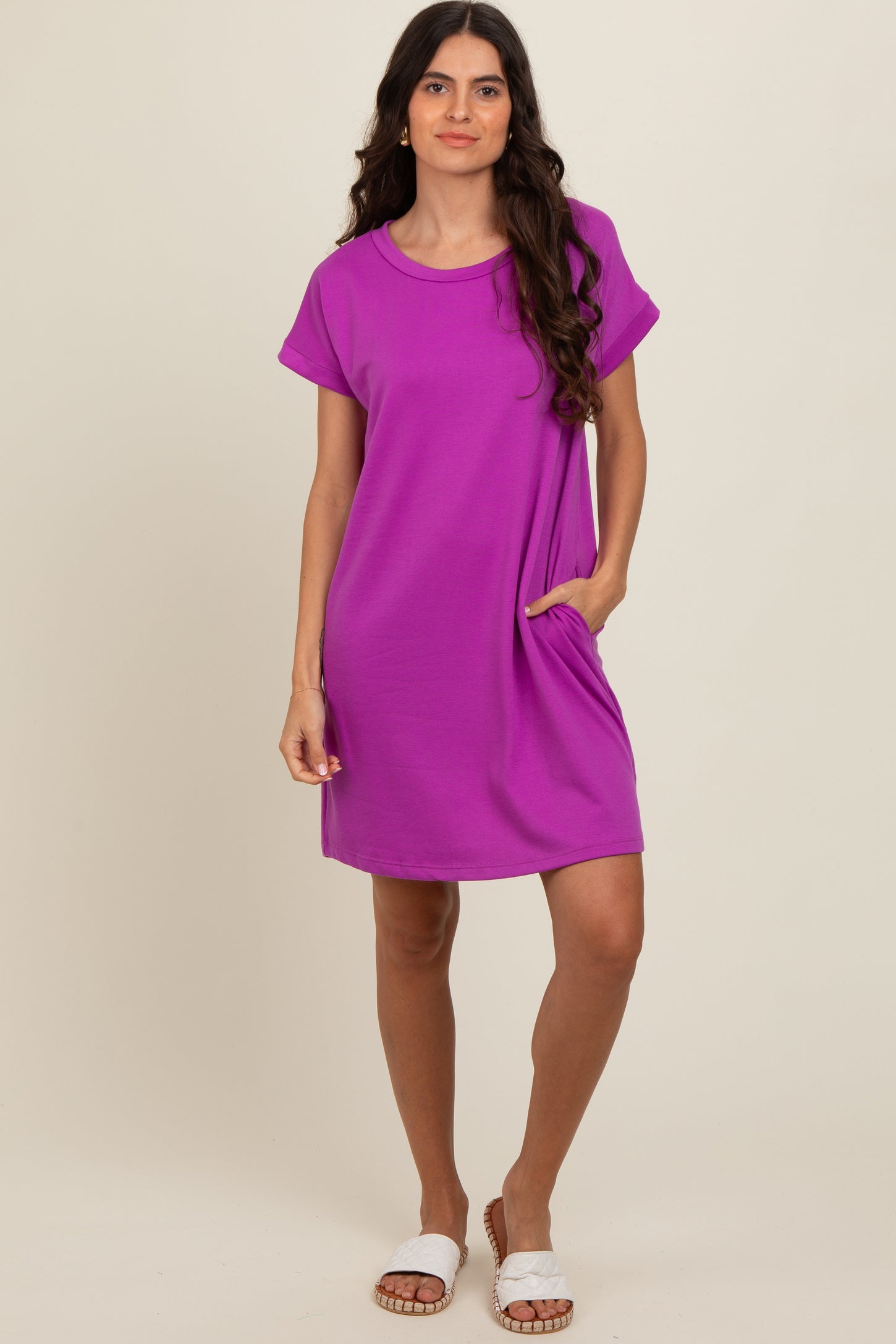 rayon t shirt dress Ulu Rayon T-shirt dress