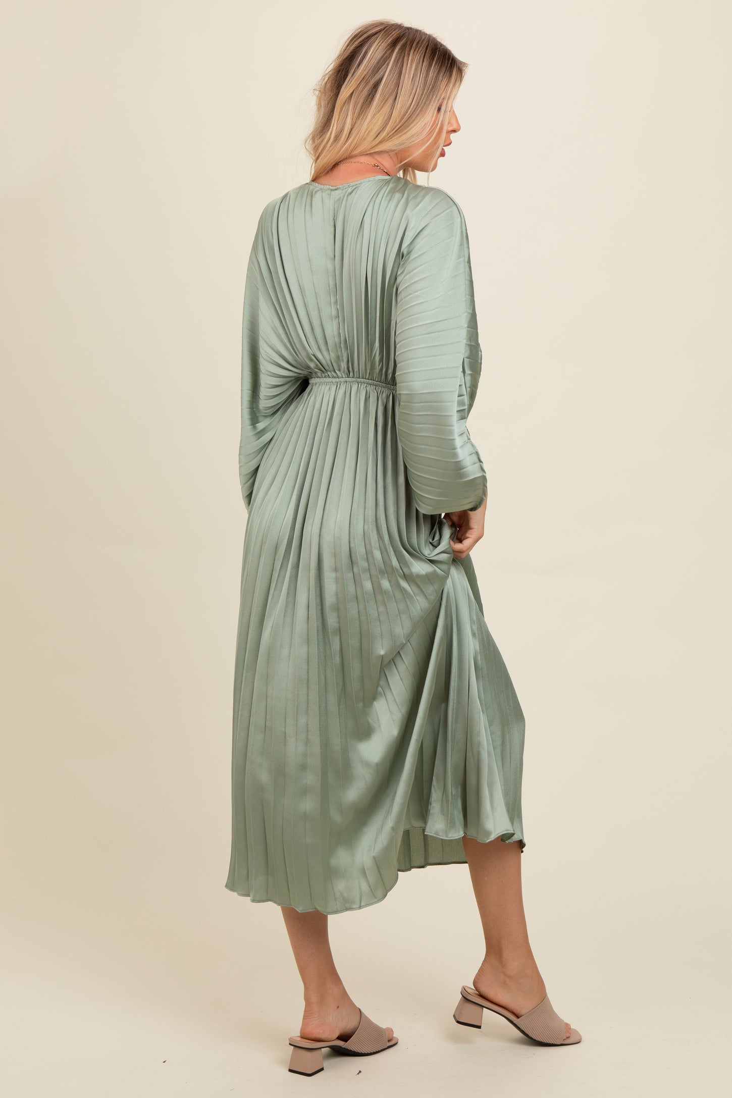 light olive green maxi dress Elise Olive Green Maxi Dress