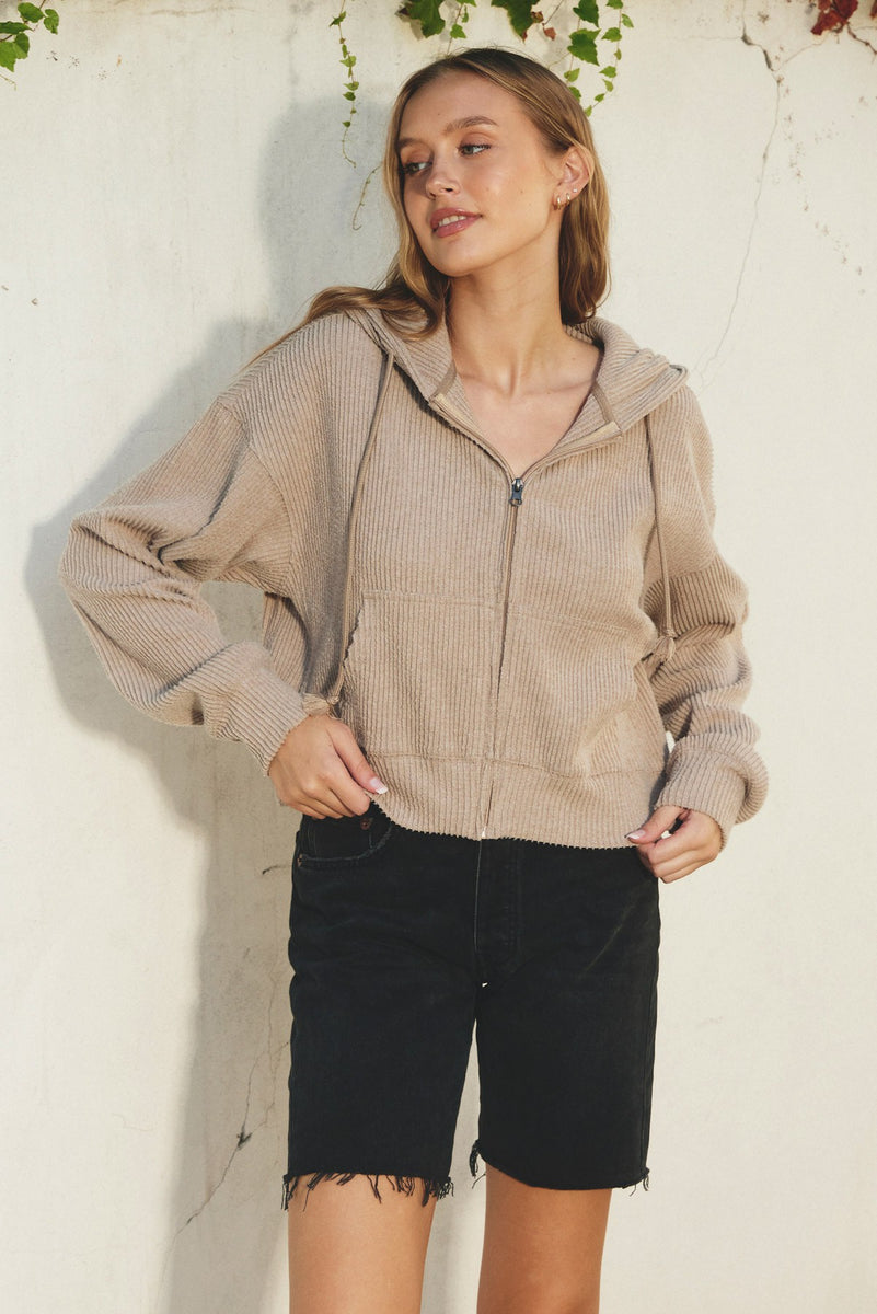 Rhapsody Knit Vest Top- Oatmeal