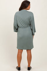 Mint Delivery/Nursing Maternity Robe